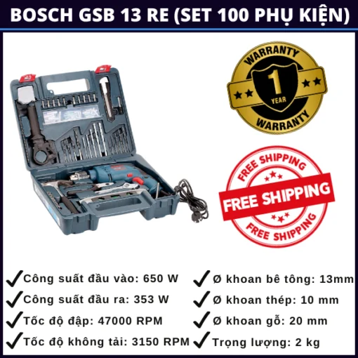 may-khoan-bosch-gsb-13-re-set-100-phu-kien-quang-ninh